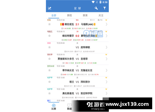 最新足球比分网站：全面覆盖实时比赛数据